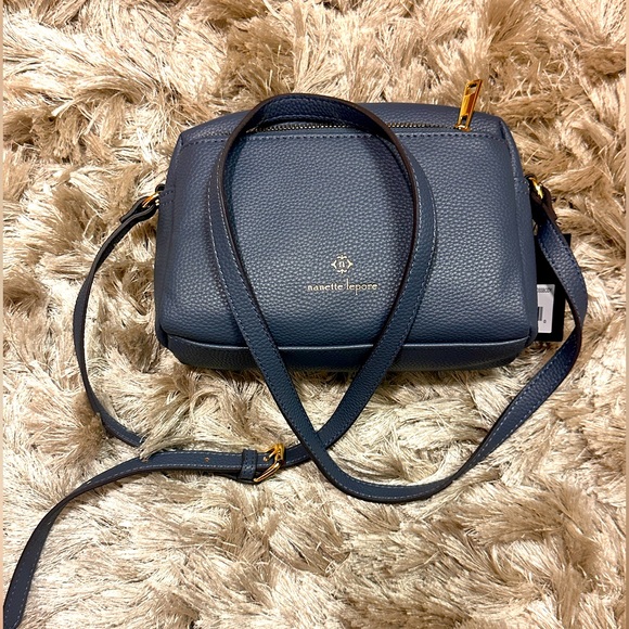 NWT Nanette Lepore Riya Camera Crossbody Black - Picture 1 of 3